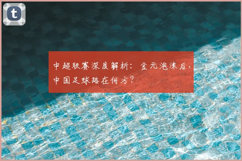 中超联赛深度解析:金元泡沫后,中国足球路在何方?