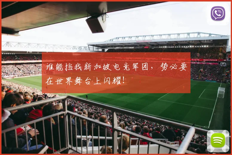 谁能挡我新加坡电竞军团，势必要在世界舞台上闪耀！